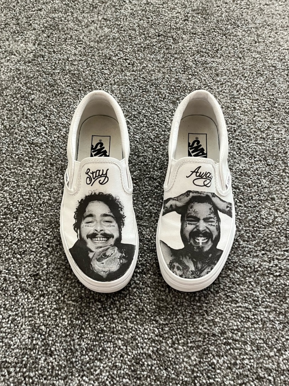 Custom Post Malone Vans - Picture 2 of 6